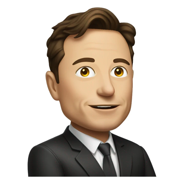 brazilian elon musk sticker