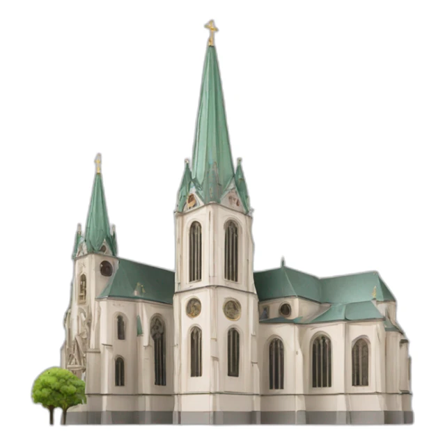Wien cathedral sticker