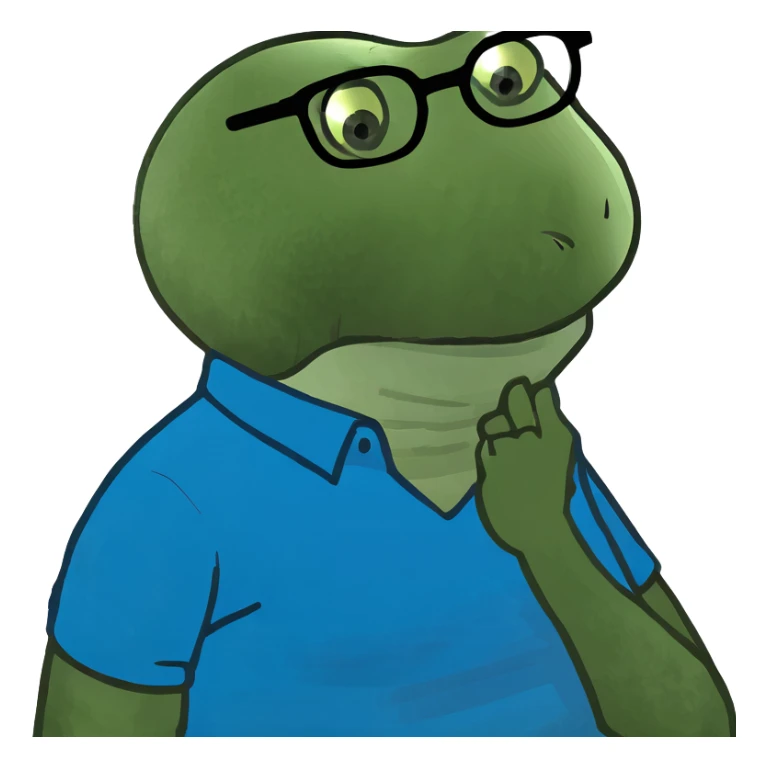 person holding his neck and being annoyed sticker