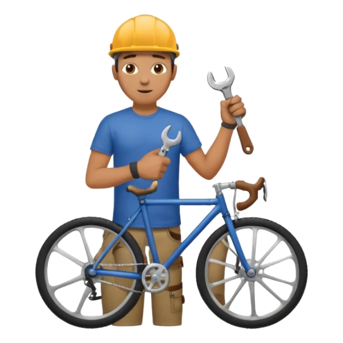 Bike Repair Mechanic sticker