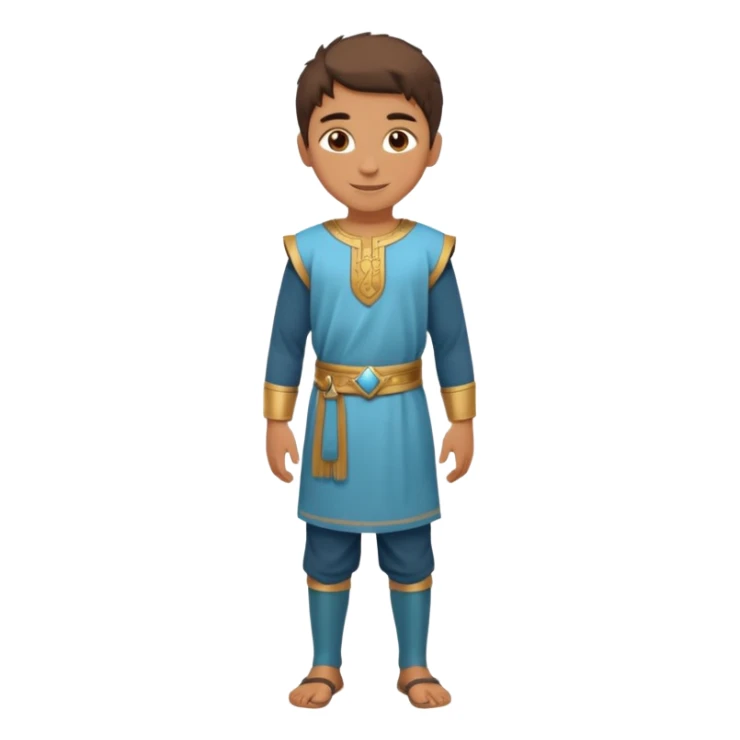 niño cartagines cuerpo completo sticker