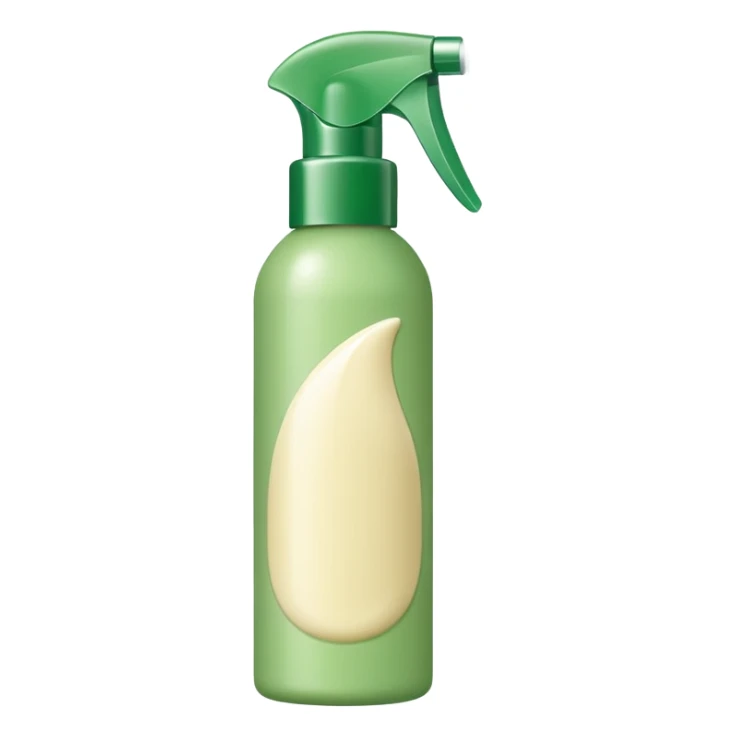 green cream skincare spray sticker