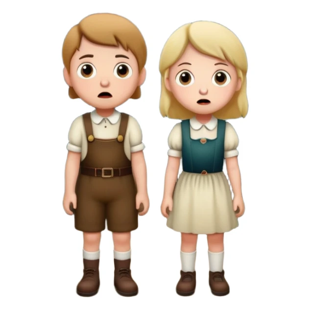 can you create an image related to hansel and gretel sticker