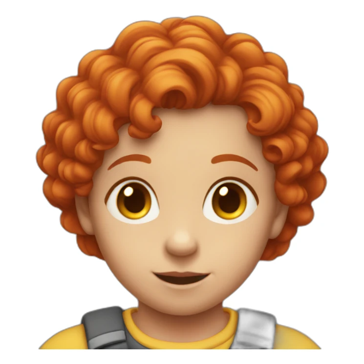 young-child-red-hair-playing-bal sticker