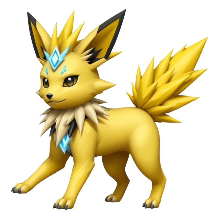 Zeraora-Joltik-Jolteon-fusion sticker