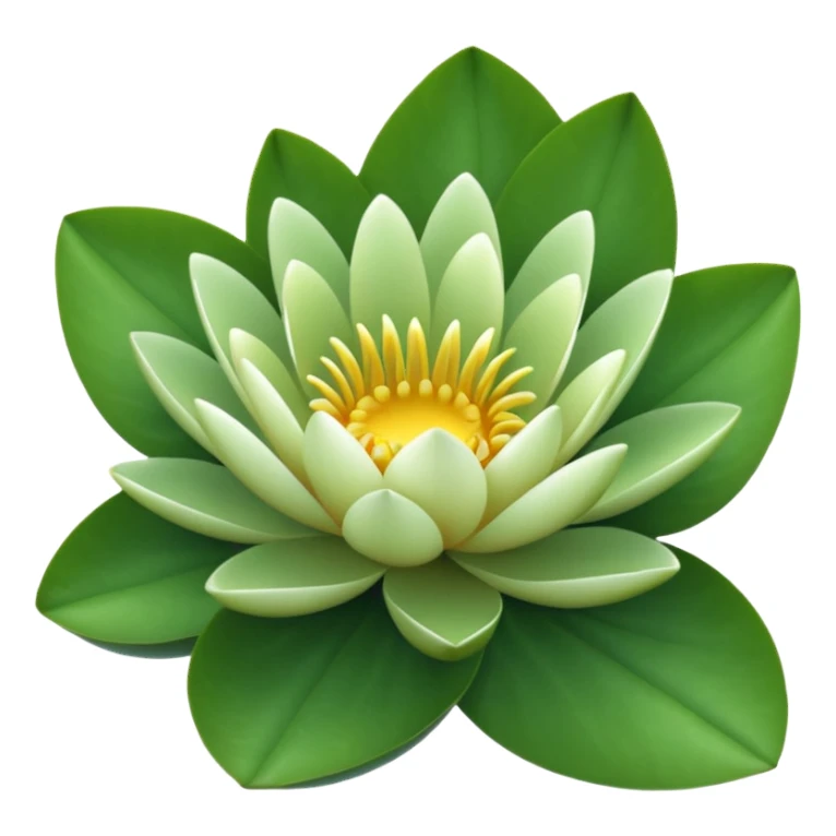 I want a emoji of water lily sticker