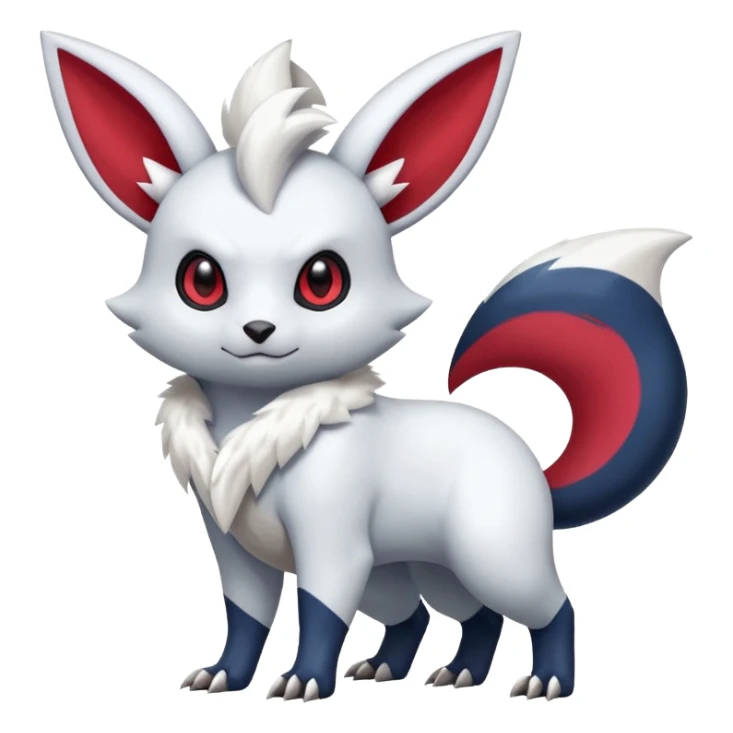 Zangoose-Minccino-Absol-fusion sticker
