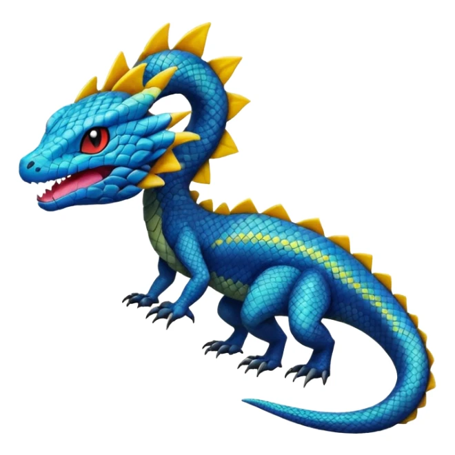  exotic Fakémon-Pokémon-Vernid-Salandit-creature sticker