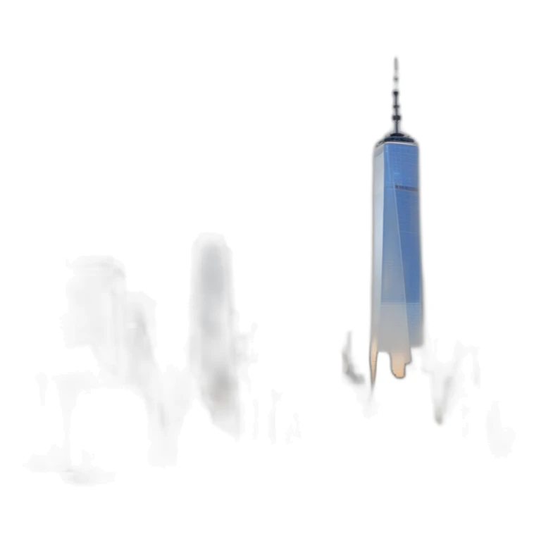 One World Trade Center in New York City sticker