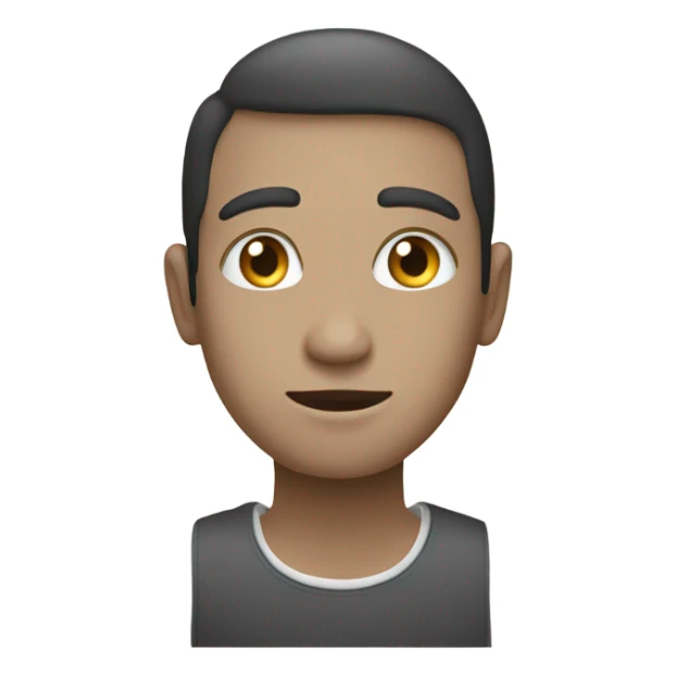 Make an emojis symbolize the expression "easy to use", the style should be minimalist with only white outline on a transparent background as the filling of the emojis sticker