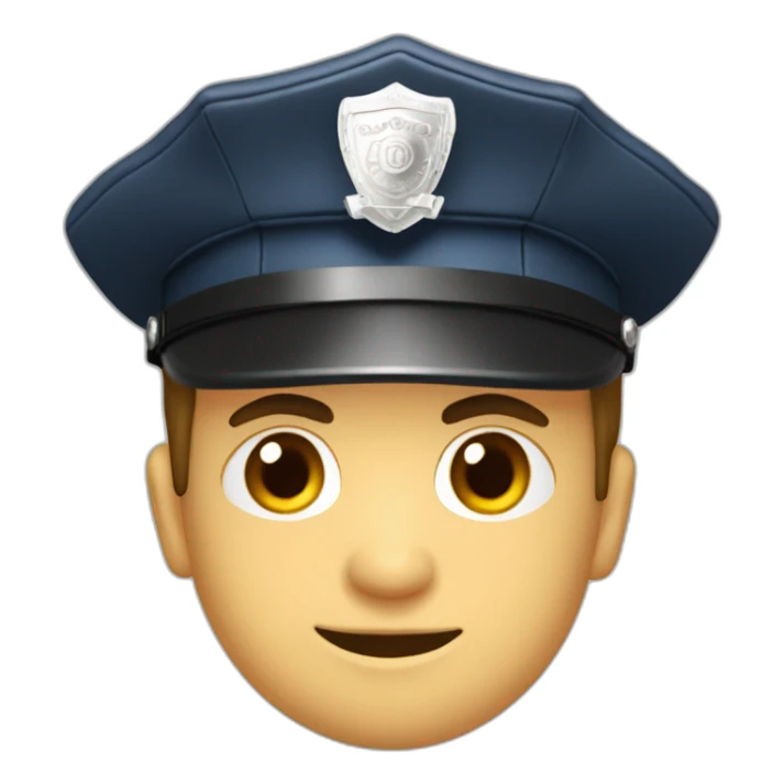 Policia antidisturbios con casco rojo sticker