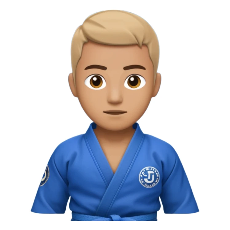 Jiu jitsu blue belt sticker