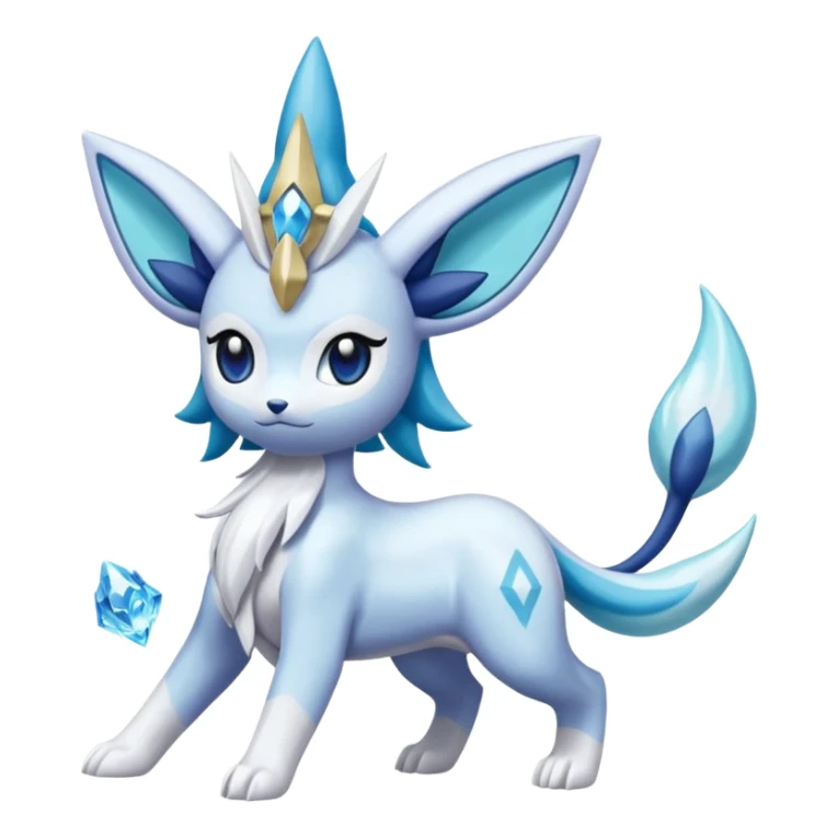 Primarina-Glaceon-Suicune-Amaura-Dialga-fusion sticker