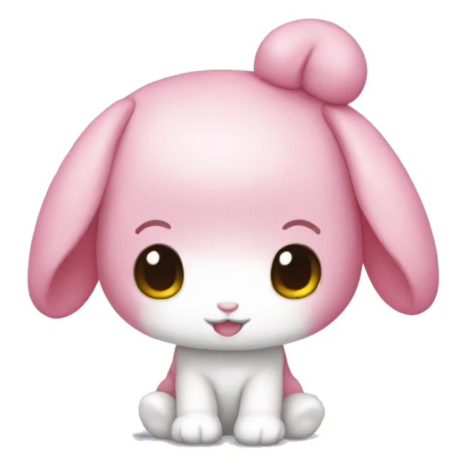 My Melody with lop-ear sticker