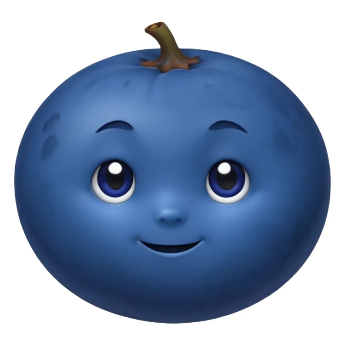 Blueberry sticker