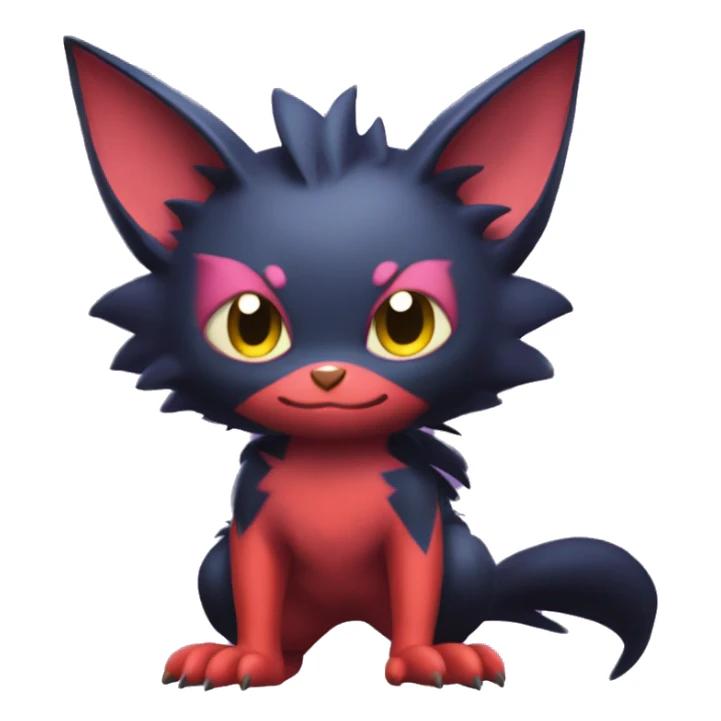 Noibat-Litten-Zorua full body sticker