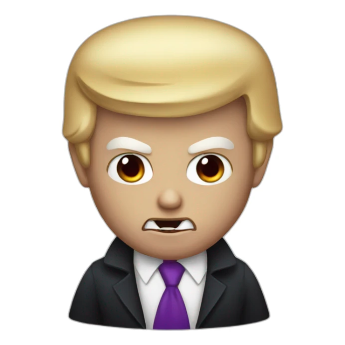 Donald trump vampire sticker