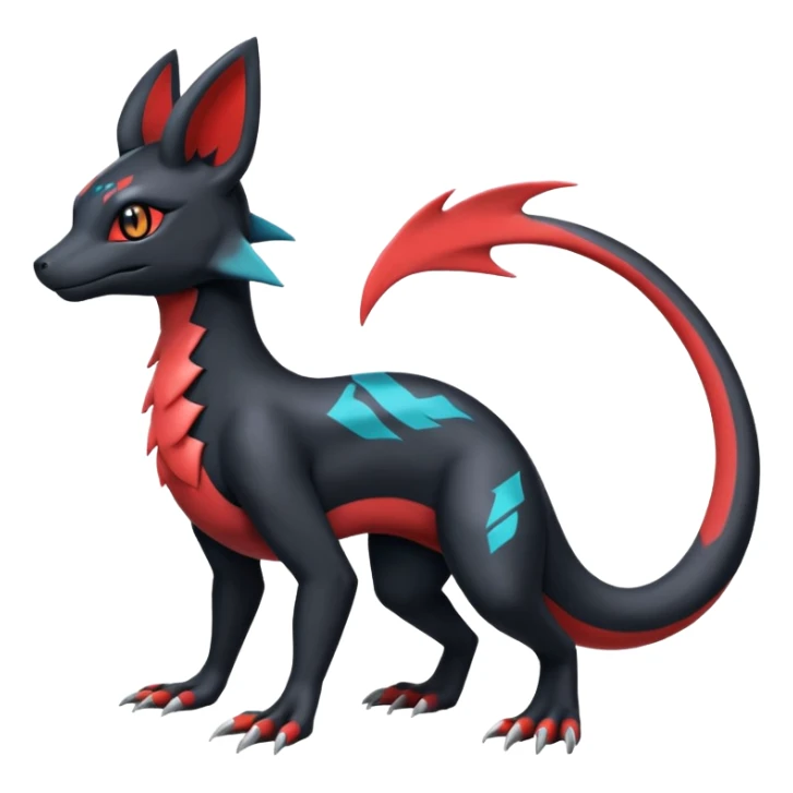 Salandit-Umbreon-Silvally-fusion (full body) sticker