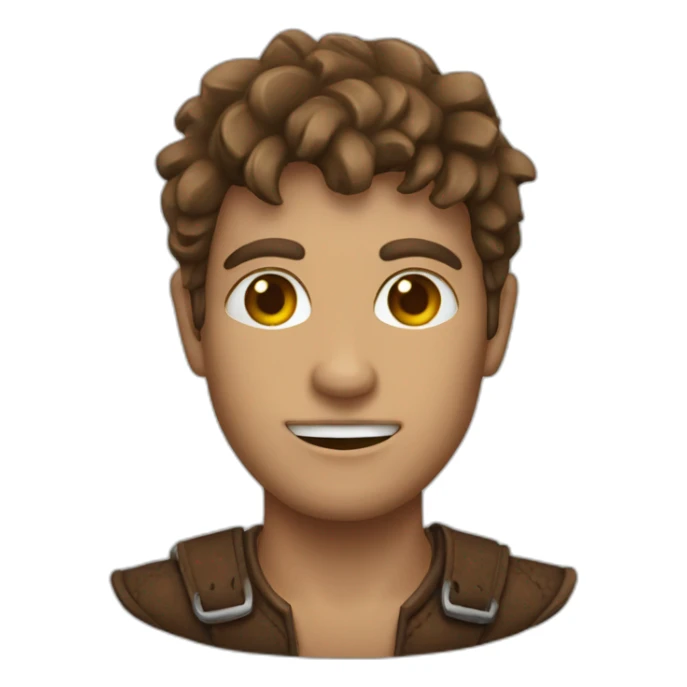 Leather face viejita sticker