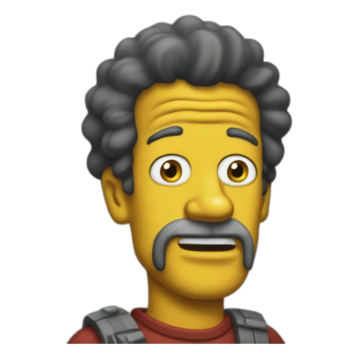 Abraham simpson sticker