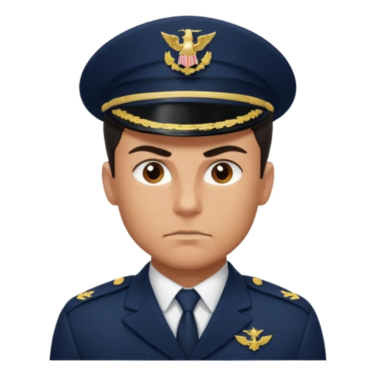 powerful pumped-up fighter of the navy sticker