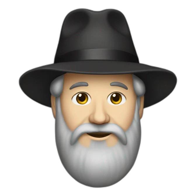 The rebbe of lubavitch  sticker