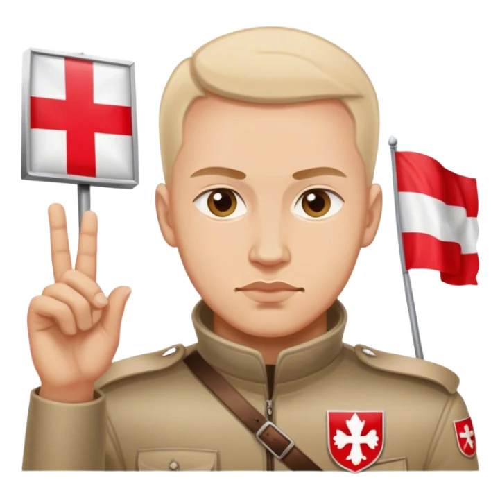 Man polish nationalist poland
 sticker