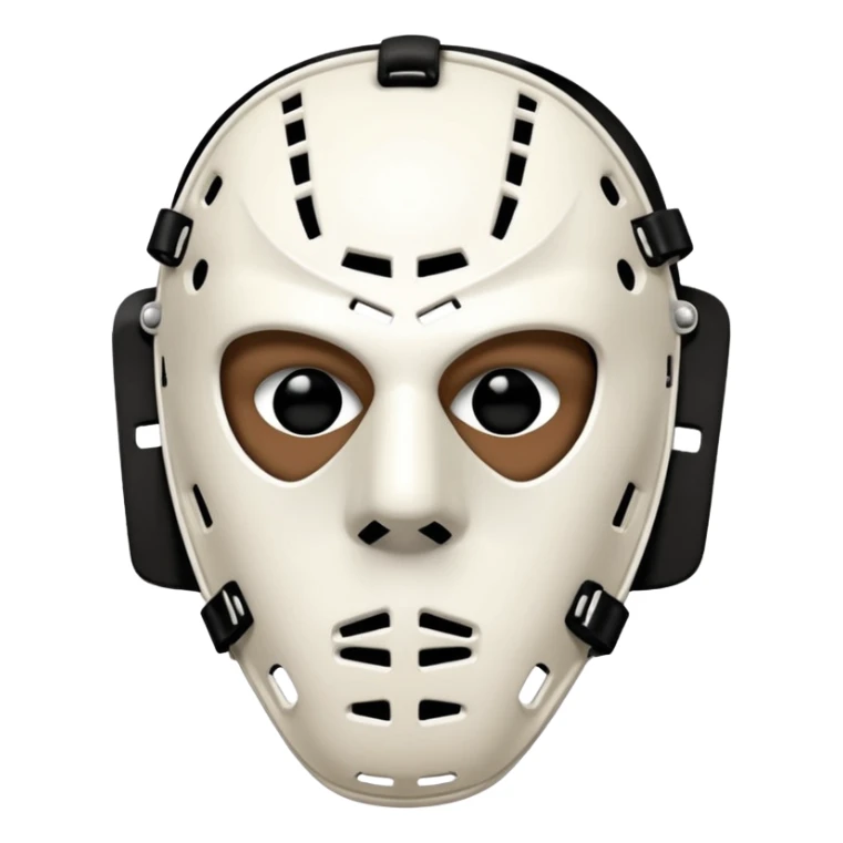 Masque de Kanye de gardien de hockey sticker