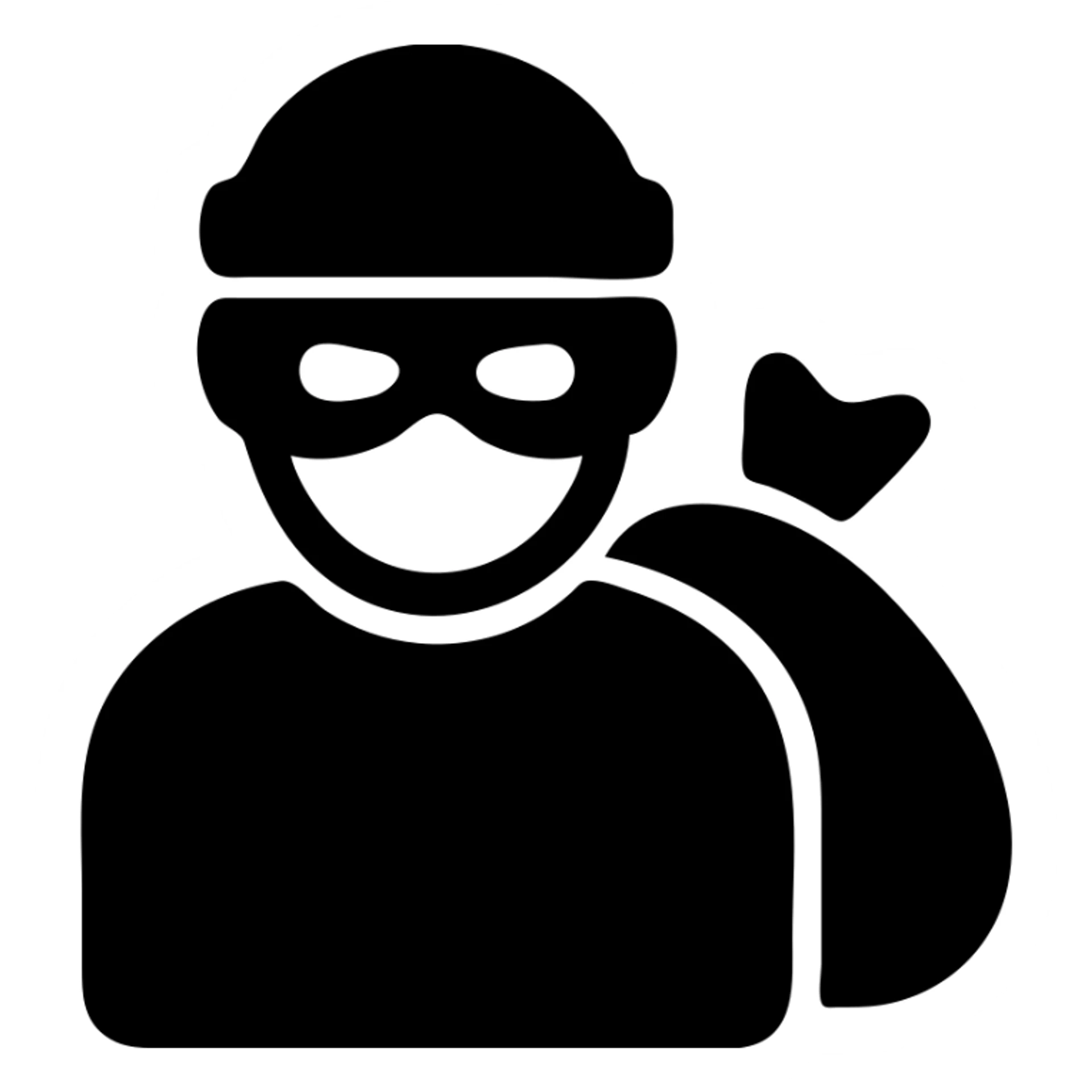 A thief character sticker