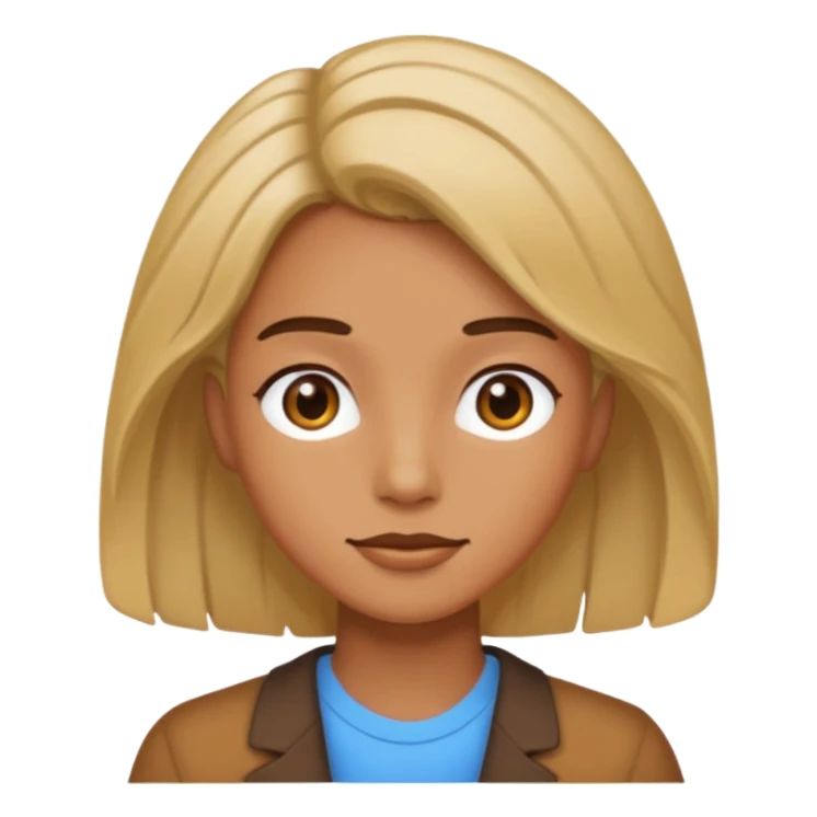 person living in desert just face, hair showing, different colors sticker