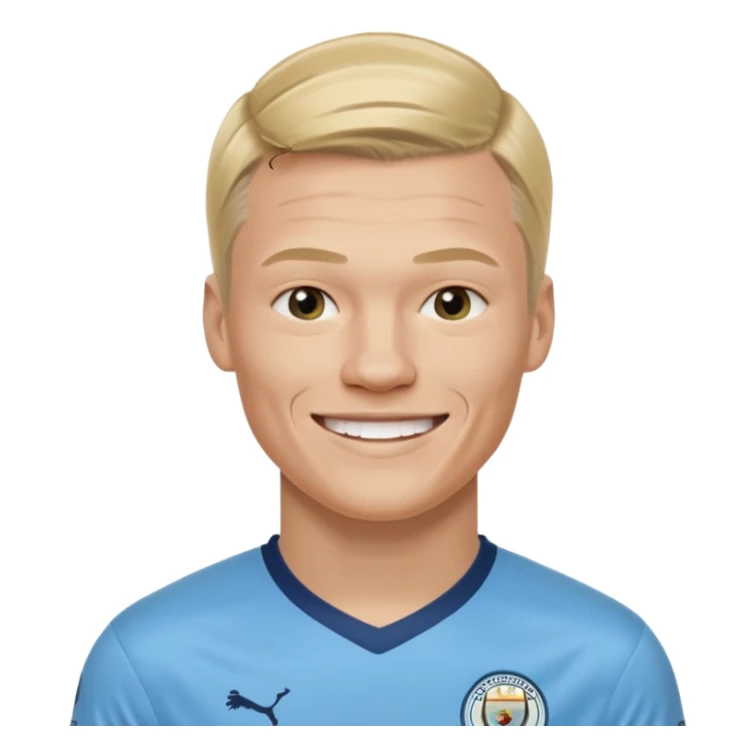 Erling Haaland Manchester City sticker
