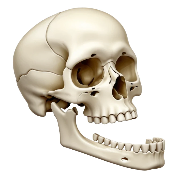 bones aesthetic ortho sticker