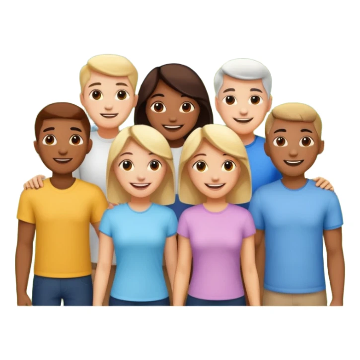 image of group of people sticker