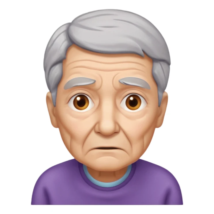 idoso confuso alzheimer sticker