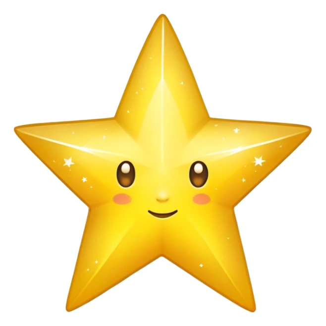 bright star sticker