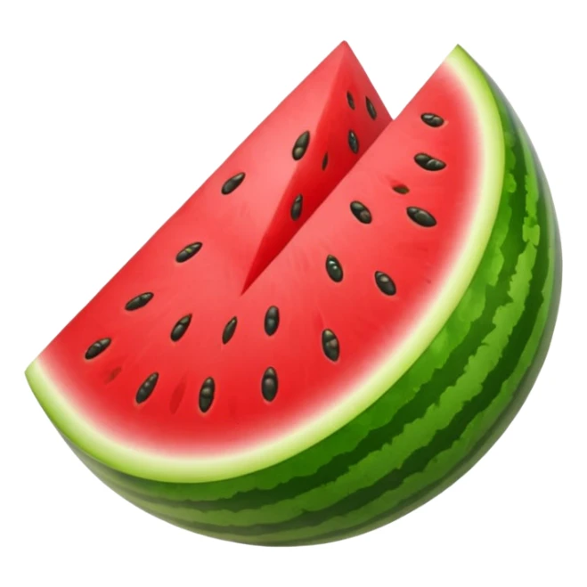Watermelon half sticker
