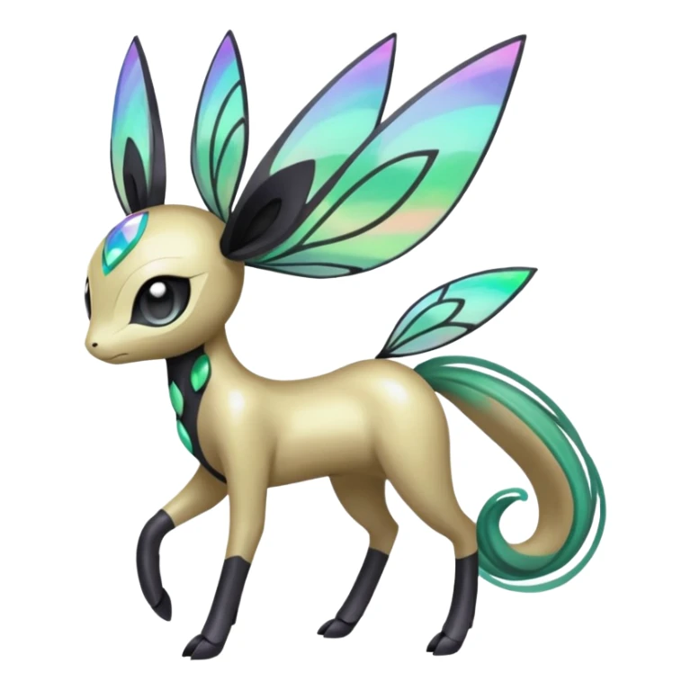 Meloetta-Inteleon-Pokémon-Fakémon-fusion-hybrid-creature sticker
