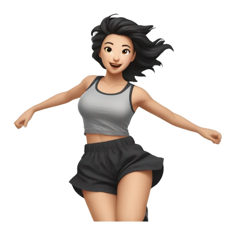 full-body-tsautsasian-shorts-beauty-jumping-shorts-black-skirt-front-views-strong-wind-vgite-knickers-long-vgite-socks sticker