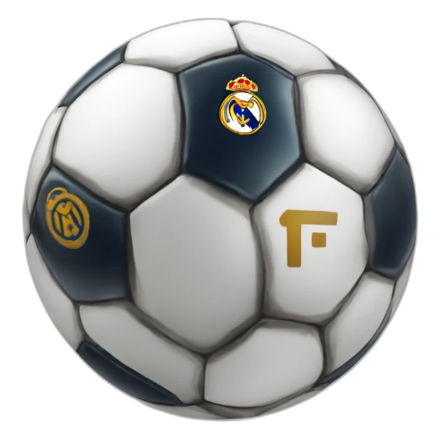 Real Madrid logo football club sticker