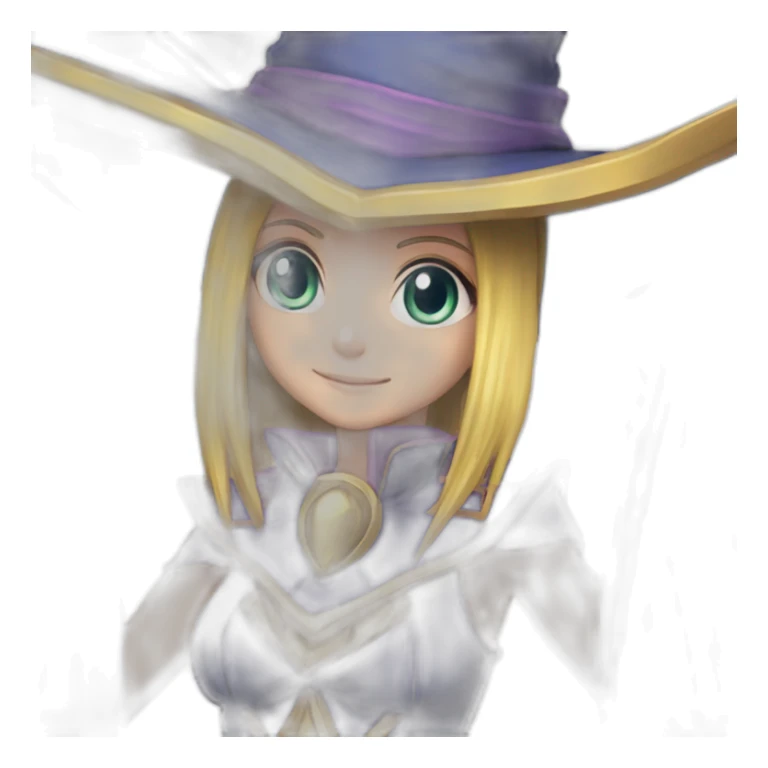 dark magician girl yugioh sticker