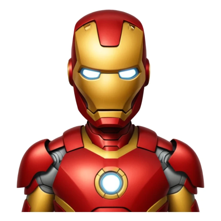 Chatector of iron man sticker
