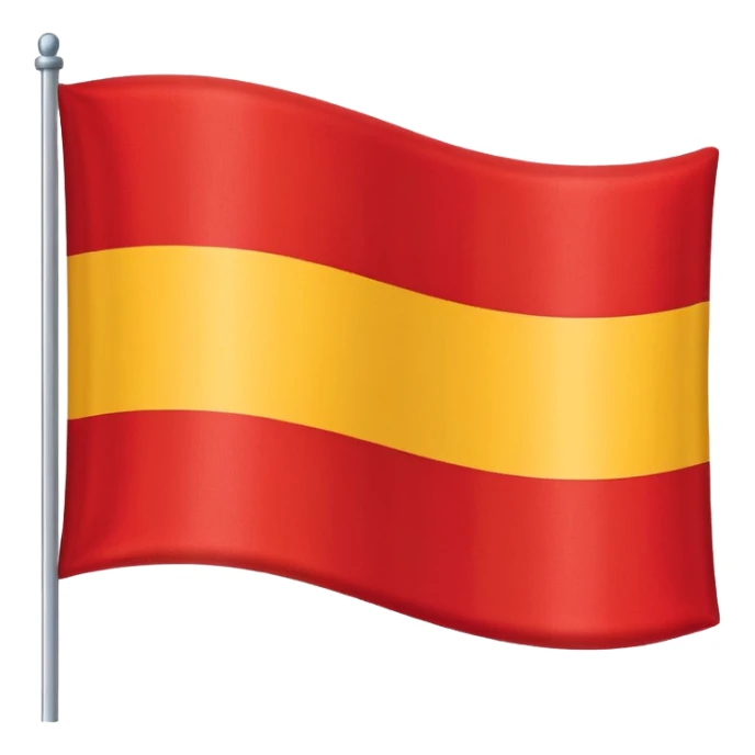 a flat flag that is split down the middle of half the polish flag and half the macedonian flag sticker