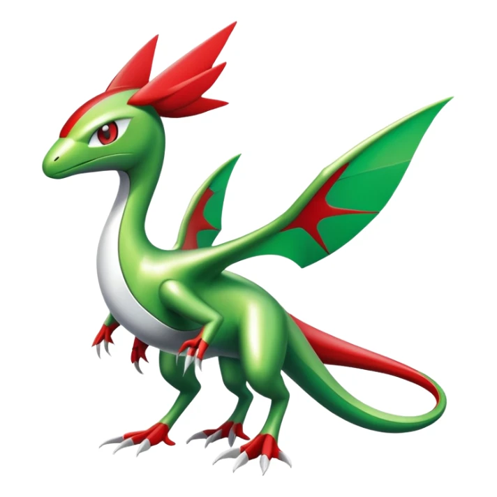 Modern Futuristic Flygon-Latias sticker
