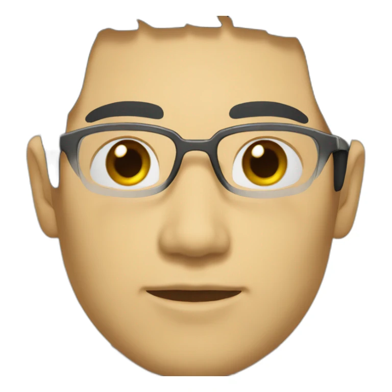 asian-glass-man-black-hair sticker