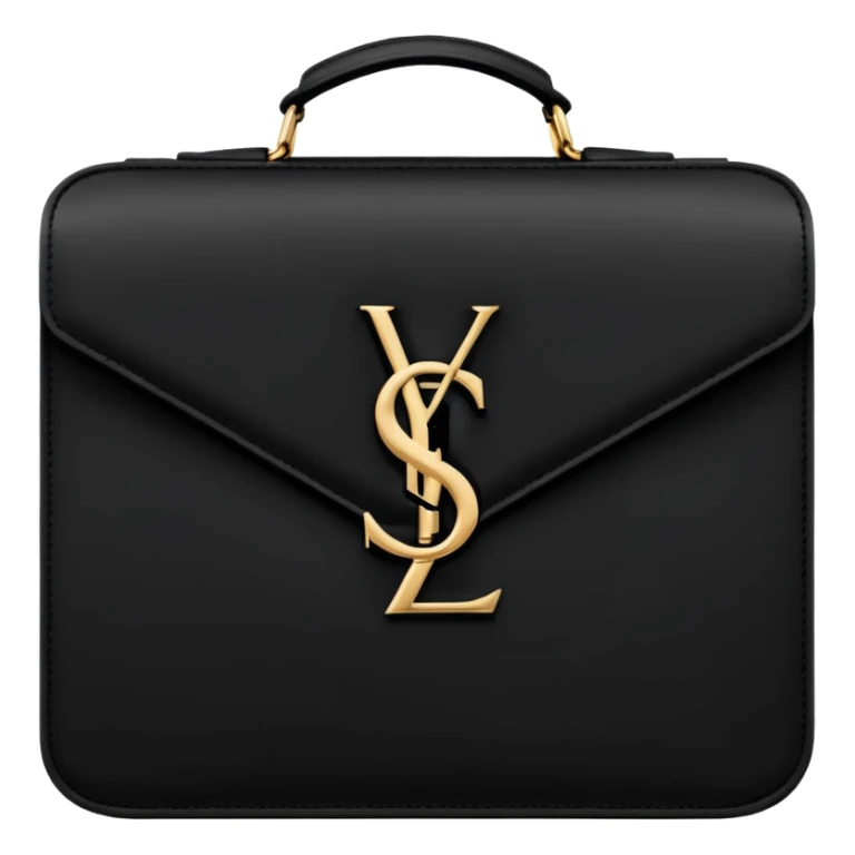 yves saint laurent logo sticker