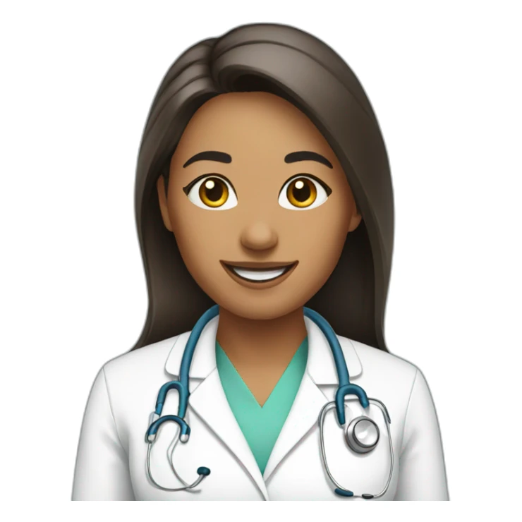 doctor-woman-happy sticker