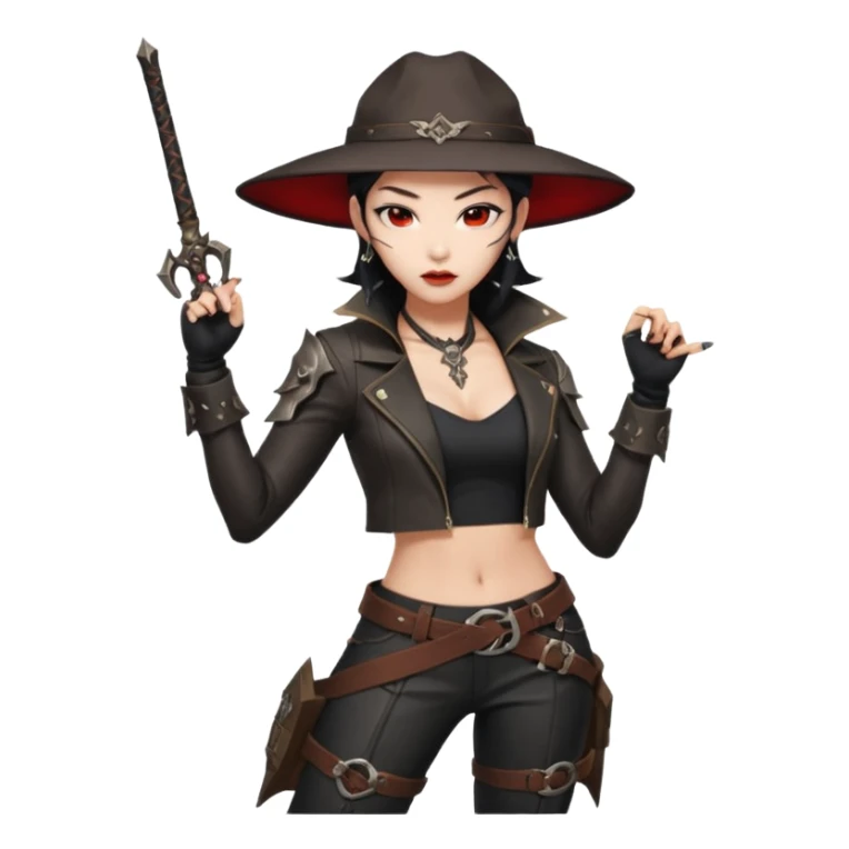 kpop demon hunters zoey sticker