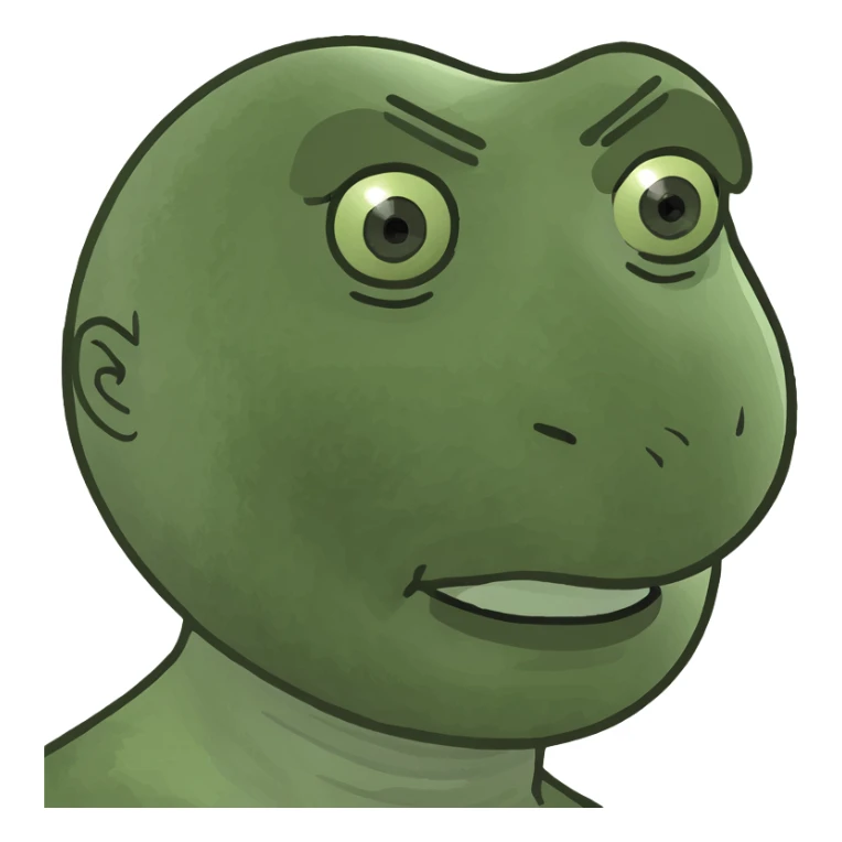 Een persoon die zijn eigen wilt killen via de nek sticker