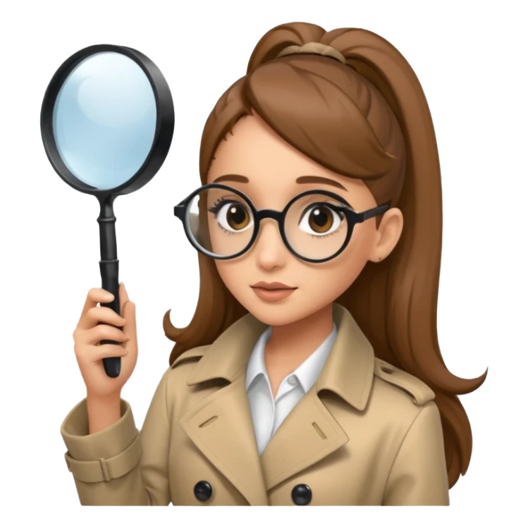 can you create Ariana Grande as an investigator? sticker