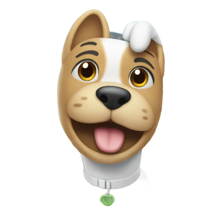 a paw store with a paw sign from half side view  sticker